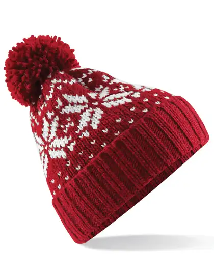 Ansicht 3 – Fair Isle Snowstar® Beanie (CB456)