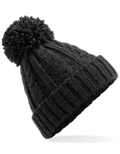 Ansicht 1 – Cable Knit Melange Beanie (CB480)