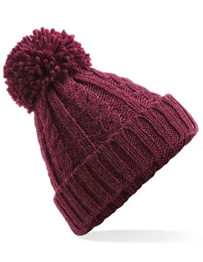 Ansicht 2 – Cable Knit Melange Beanie (CB480)