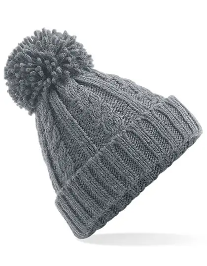 Ansicht 3 – Cable Knit Melange Beanie (CB480)