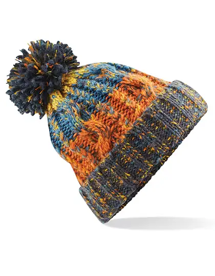 Ansicht 3 – Corkscrew Pom Pom Beanie (CB486)