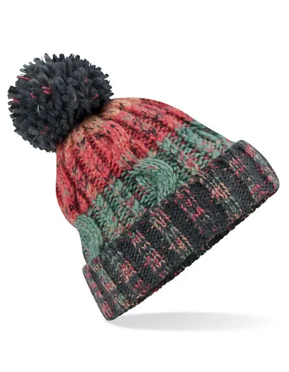 Ansicht 15 – Corkscrew Pom Pom Beanie (CB486)