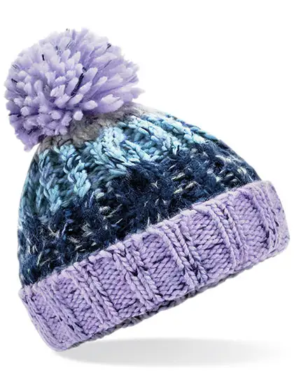 Ansicht 2 – Junior Corkscrew Pom Pom Beanie (CB486b)