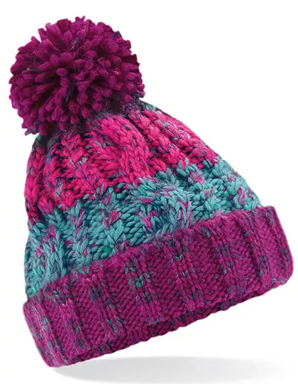 Ansicht 4 – Junior Corkscrew Pom Pom Beanie (CB486b)