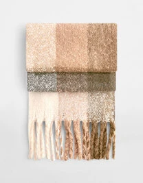 Ansicht 1 – Fluffy Check Scarf (CB494R)