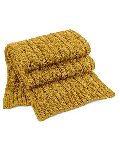 Ansicht 3 – Cable Knit Melange Scarf (CB499)