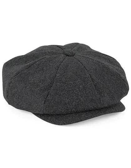 Ansicht 1 – Melton Wool Baker Boy Cap (CB629)