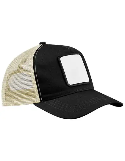 Ansicht 1 – Appliqué Patch 5 Panel Trucker (CB636)