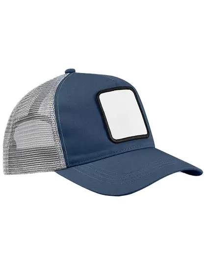 Ansicht 3 – Appliqué Patch 5 Panel Trucker (CB636)
