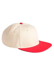Ansicht 4 – Contrast Flat Peak 6 Panel Cap (CB662)
