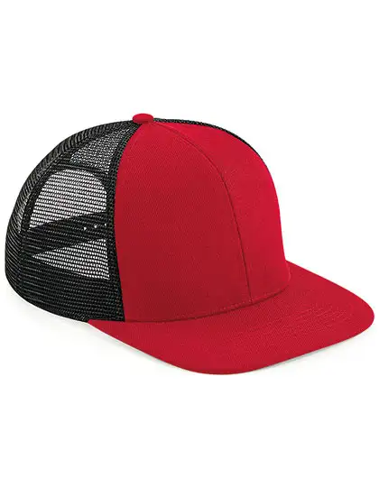 Ansicht 2 – Original Flat Peak 6 Panel Trucker Cap (CB664)
