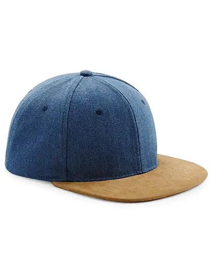 Ansicht 1 – Suede Peak Snapback (CB668)
