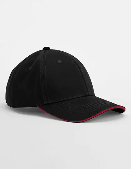 Ansicht 1 – EarthAware® Classic Organic Cotton 6 Panel Cap - Sandwich Peak (CB820C)