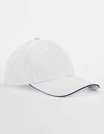 Ansicht 6 – EarthAware® Classic Organic Cotton 6 Panel Cap - Sandwich Peak (CB820C)
