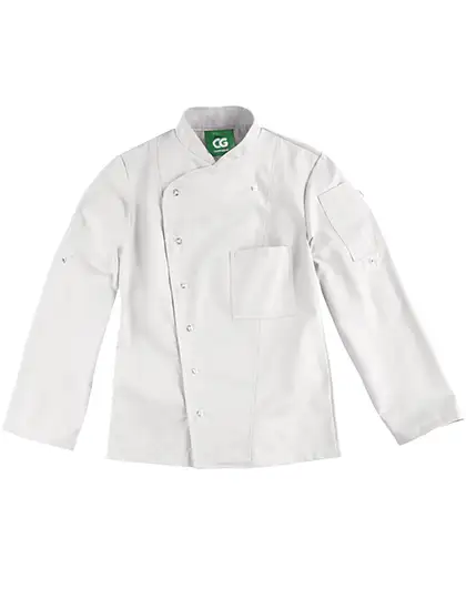 Ansicht 1 – Ladies´ Chef Jacket Turin GreeNature (CGW03105)