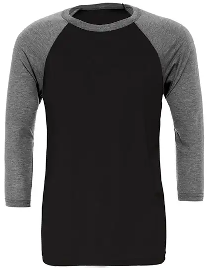Ansicht 2 – Unisex 3/4 Sleeve Baseball T-Shirt (CV3200)