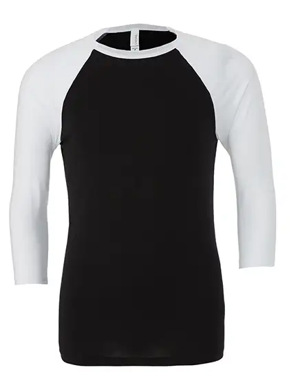 Ansicht 5 – Unisex 3/4 Sleeve Baseball T-Shirt (CV3200)