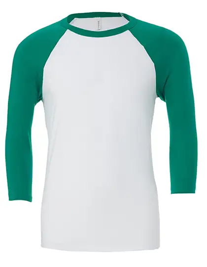 Ansicht 1 – Unisex 3/4 Sleeve Baseball T-Shirt (CV3200)