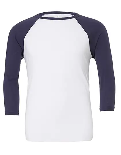 Ansicht 4 – Unisex 3/4 Sleeve Baseball T-Shirt (CV3200)