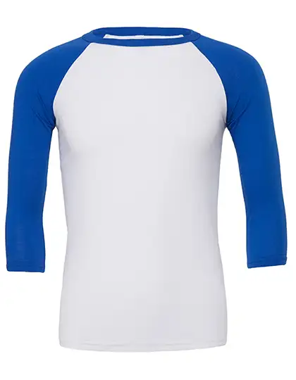 Ansicht 6 – Unisex 3/4 Sleeve Baseball T-Shirt (CV3200)