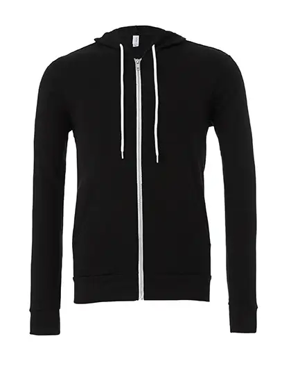 Ansicht 2 – Unisex Poly-Cotton Fleece Full-Zip Hoodie (CV3739)