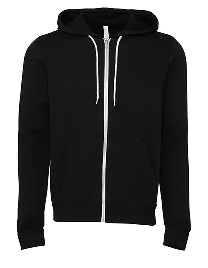 Ansicht 3 – Unisex Poly-Cotton Fleece Full-Zip Hoodie (CV3739)