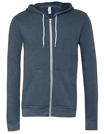 Ansicht 17 – Unisex Poly-Cotton Fleece Full-Zip Hoodie (CV3739)