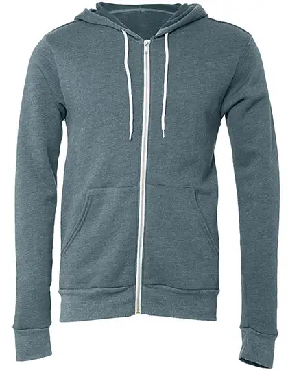 Ansicht 24 – Unisex Poly-Cotton Fleece Full-Zip Hoodie (CV3739)