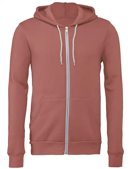 Ansicht 11 – Unisex Poly-Cotton Fleece Full-Zip Hoodie (CV3739)
