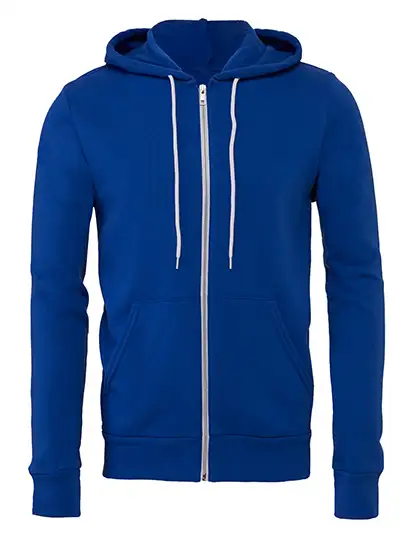 Ansicht 8 – Unisex Poly-Cotton Fleece Full-Zip Hoodie (CV3739)