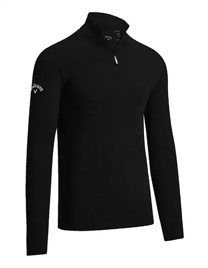 Ansicht 1 – Men´s 1/4 Zipped Merino Sweater (CW351)