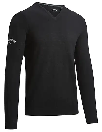 Ansicht 2 – Men´s V-Neck Merino Sweater (CW353)