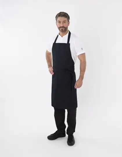 Ansicht 3 – Bib Apron With Adjustable Halter (DL010)