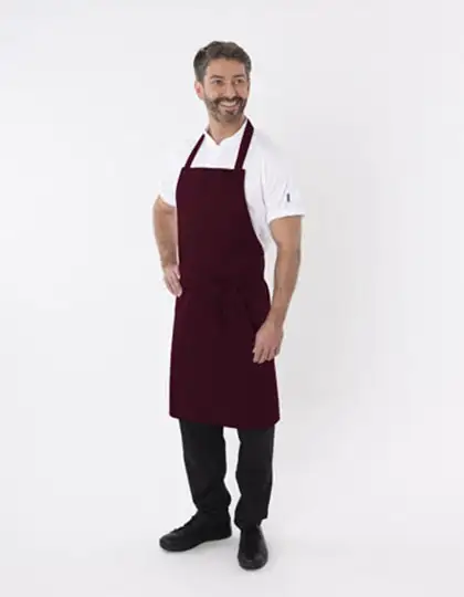Ansicht 6 – Bib Apron With Adjustable Halter (DL010)