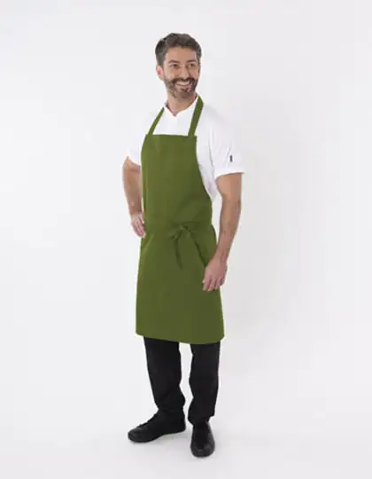 Ansicht 11 – Bib Apron With Adjustable Halter (DL010)