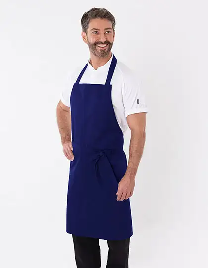 Ansicht 1 – Bib Apron With Adjustable Halter (DL010)
