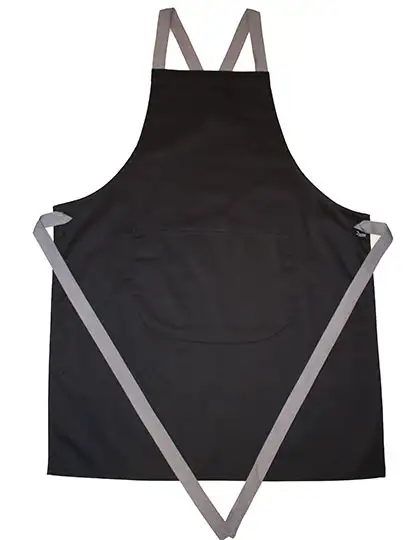 Ansicht 6 – Apron With Grey Ties Crossover (DL130)