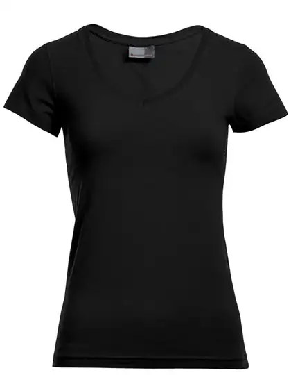 Ansicht 2 – Women´s Slim Fit V-Neck-T (E3086)