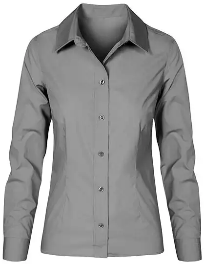 Ansicht 2 – Women´s Poplin Shirt Long Sleeve (E6315)