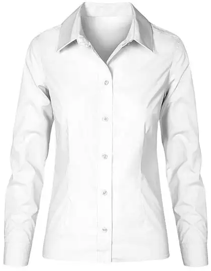 Ansicht 3 – Women´s Poplin Shirt Long Sleeve (E6315)