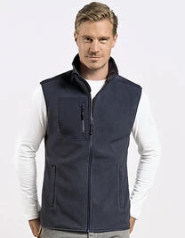 Ansicht 2 – Men´s Canvas Fleece Vest (E7940N)