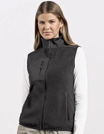 Ansicht 1 – Women´s Canvas Fleece Vest (E7945)