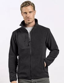 Ansicht 1 – Men´s Canvas Fleece Jacket (E7950)