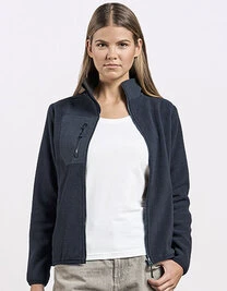Ansicht 2 – Women´s Canvas Fleece Jacket (E7955)