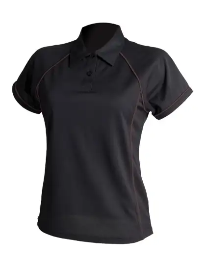Ansicht 2 – Ladies´ Piped Performance Polo (FH371)