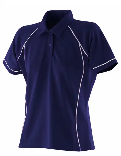 Ansicht 4 – Ladies´ Piped Performance Polo (FH371)