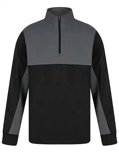 Ansicht 4 – Adults 1/4 Zip Tracksuit Top (FH874)