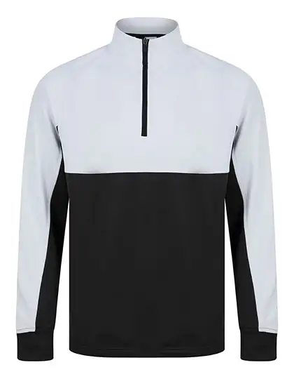Ansicht 2 – Adults 1/4 Zip Tracksuit Top (FH874)