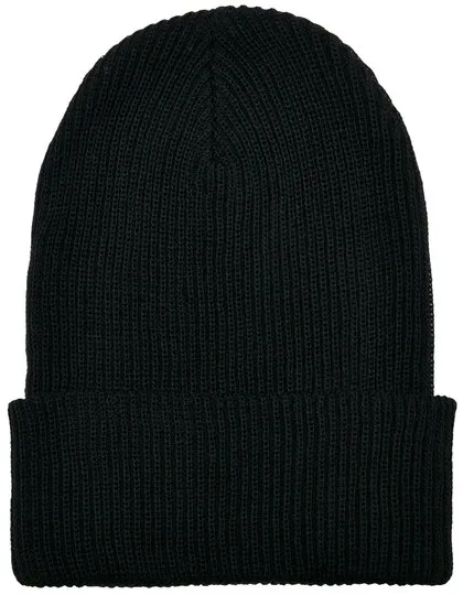 Ansicht 1 – Recycled Yarn Ribbed Knit Beanie (FX1504RY)