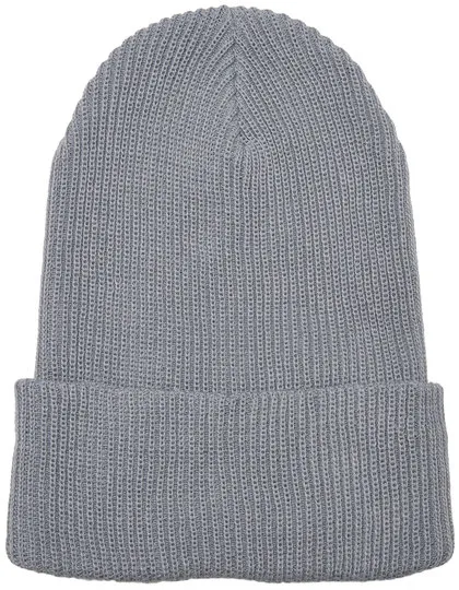 Ansicht 2 – Recycled Yarn Ribbed Knit Beanie (FX1504RY)